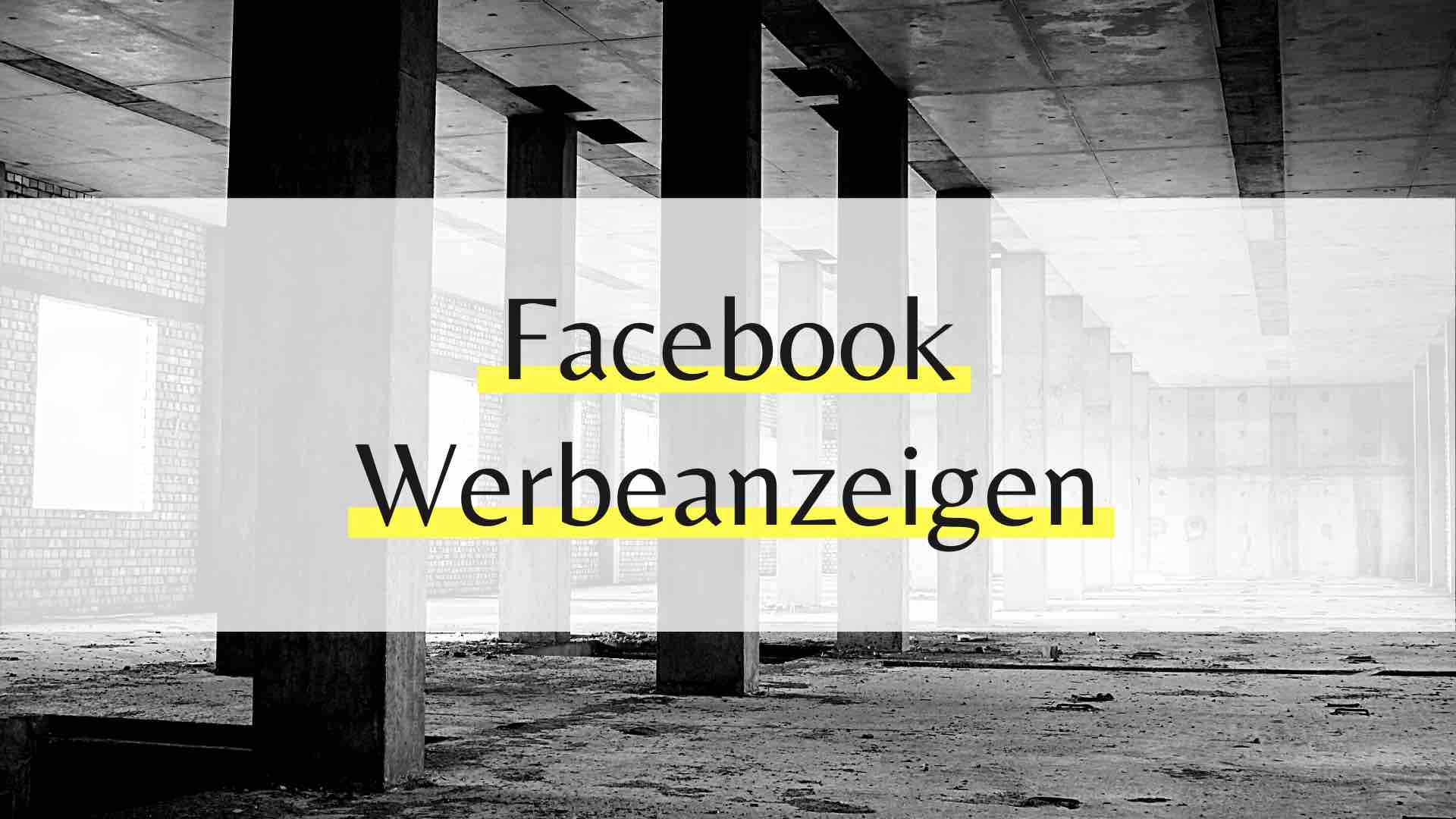 Auslieferung der Facebook Werbeanzeigen