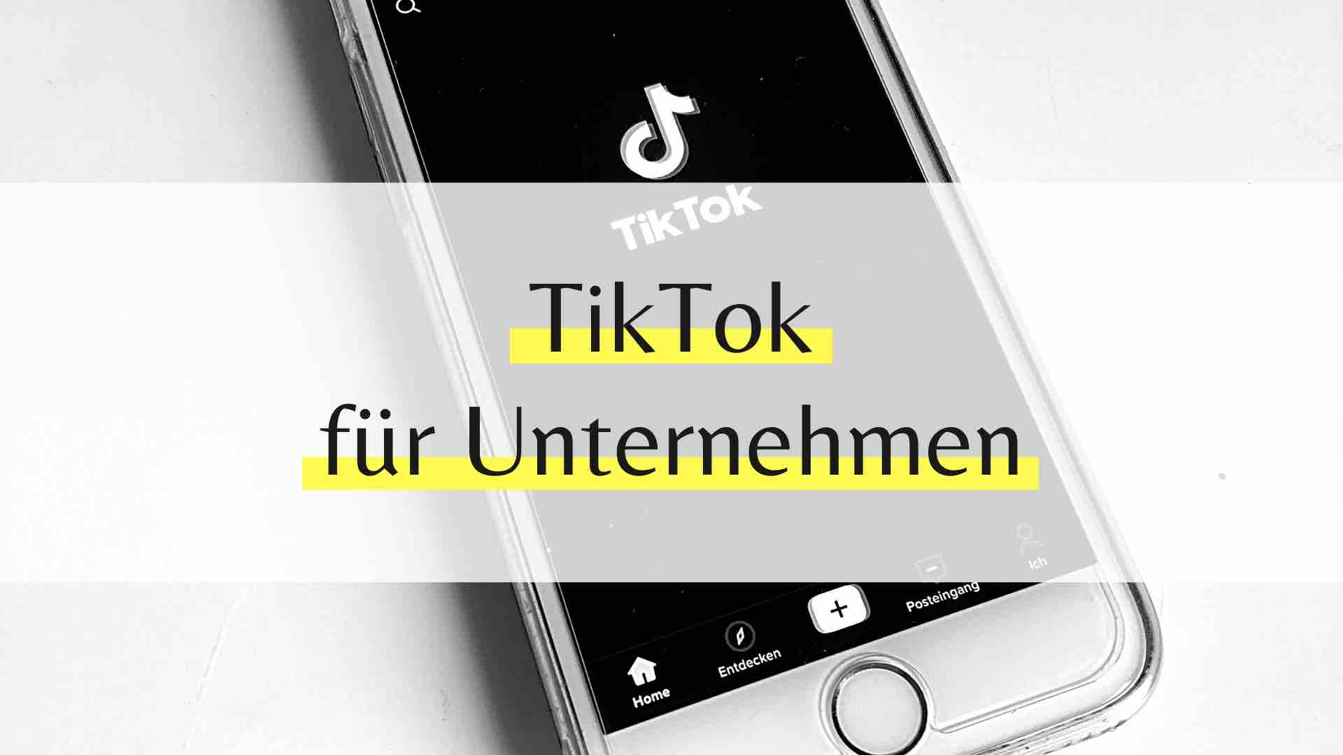 TikTok für Unternehmen