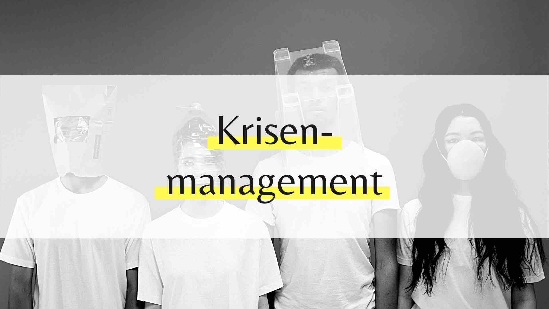 Krisenmanagement im Social Web