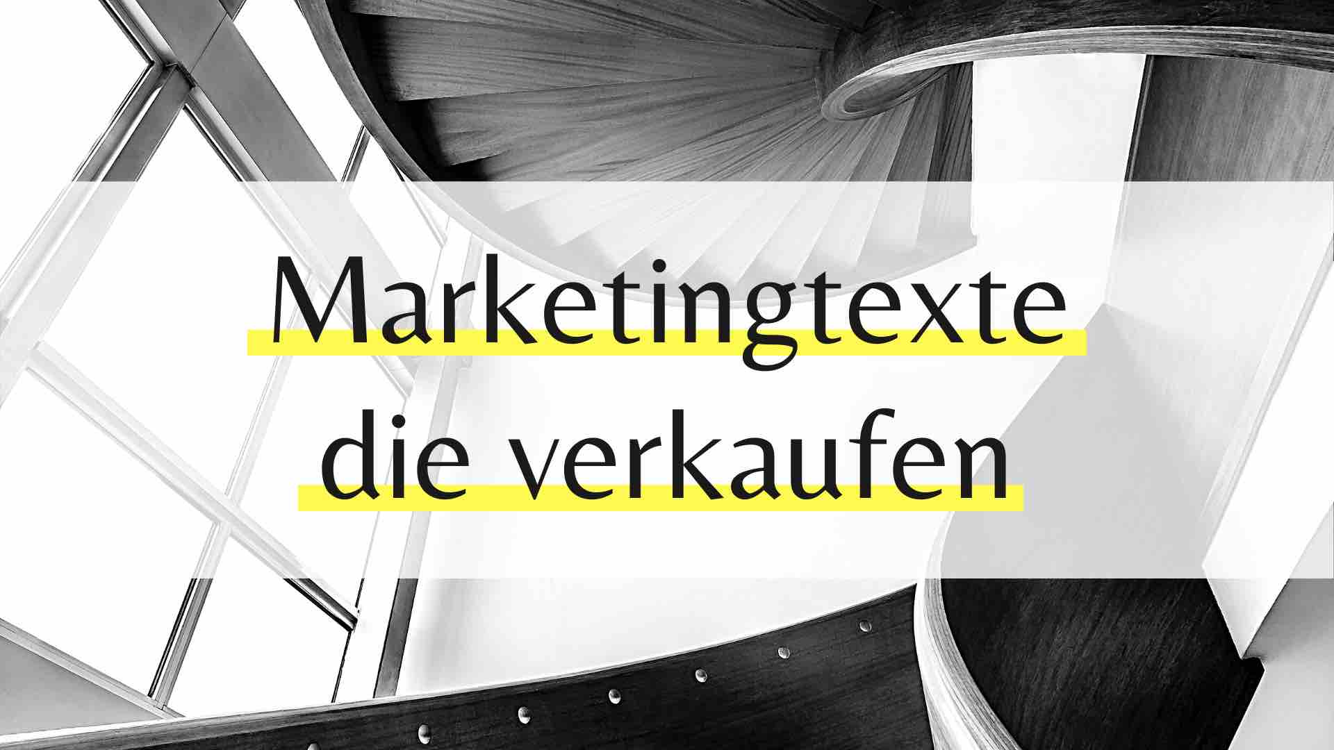 Marketingtexte die verkaufen