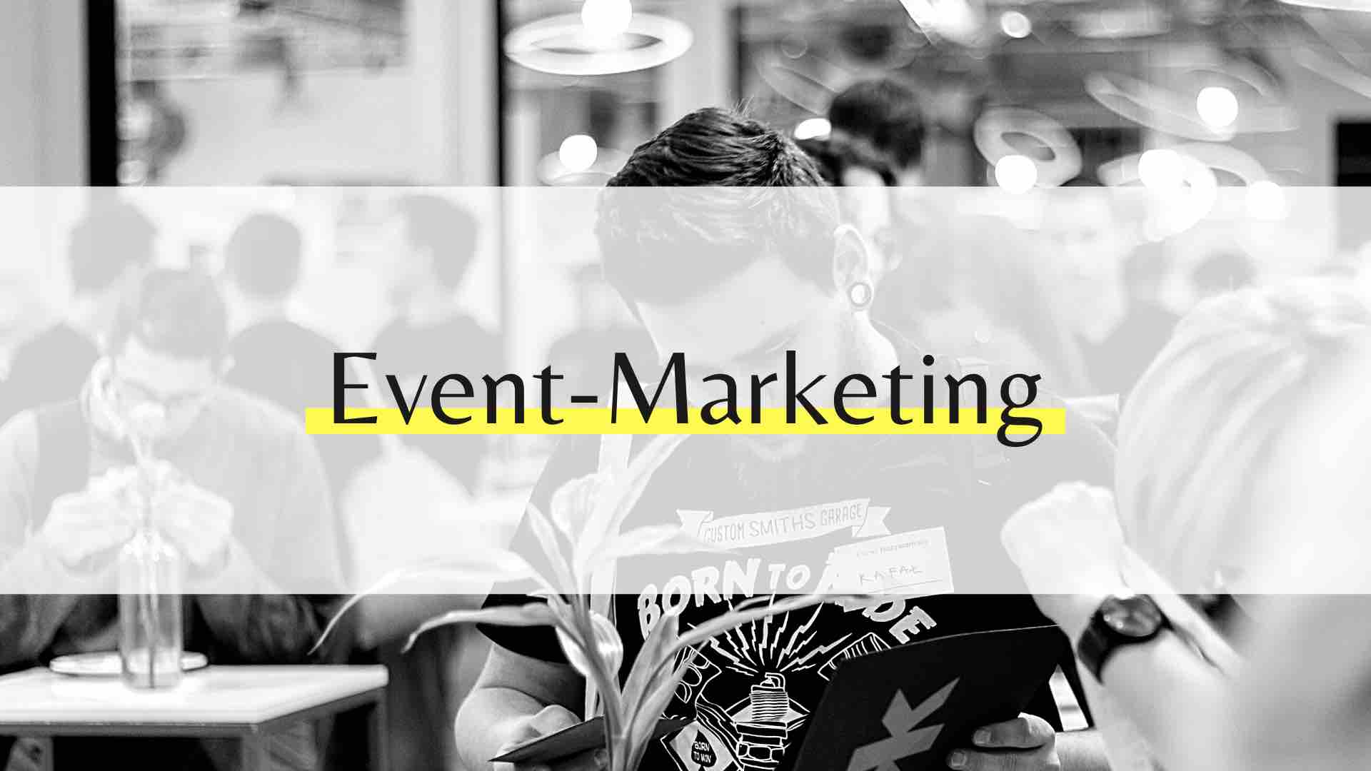 Event-Marketing: Begleite Veranstaltungen auf Social Media