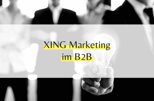 B2B Marketing mit Xing