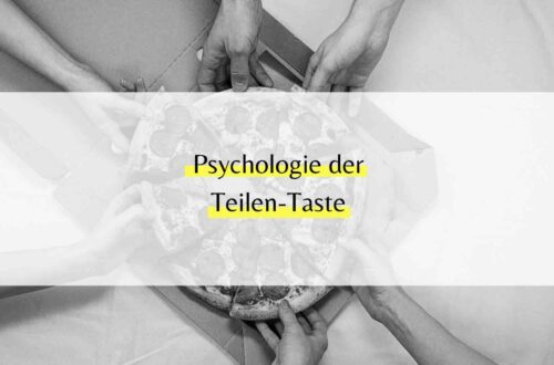 Psychologie der Teilen-Taste