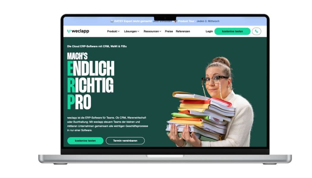 weclapp CRM für E-Commerce-Unternehmen