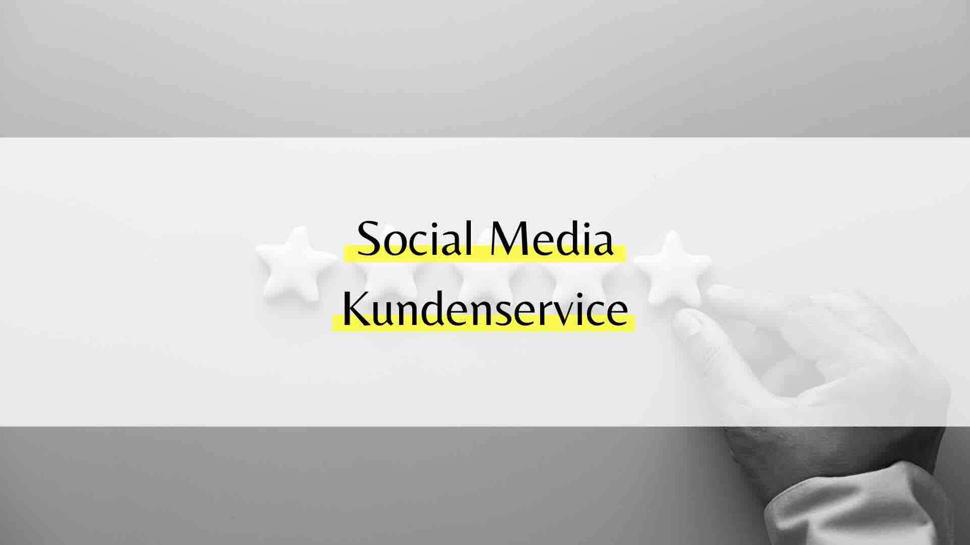 Social Media Kundenservice – Warum Unternehmen jetzt umdenken müssen