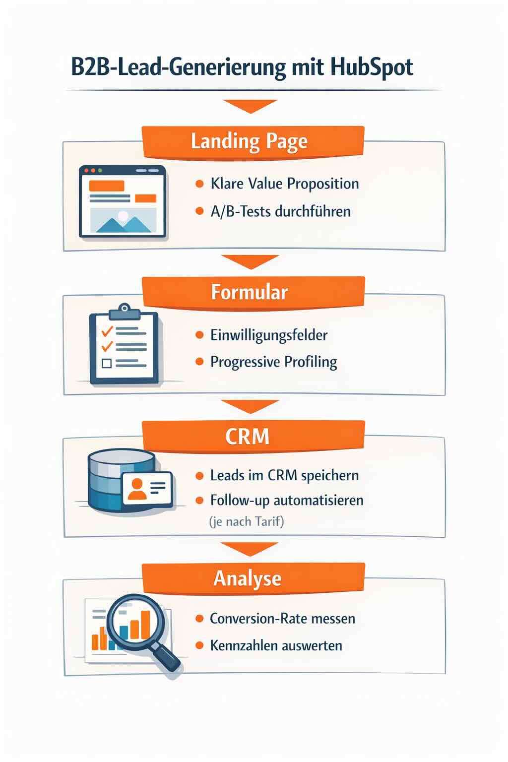 B2B Leadmanagement mit HubSpot