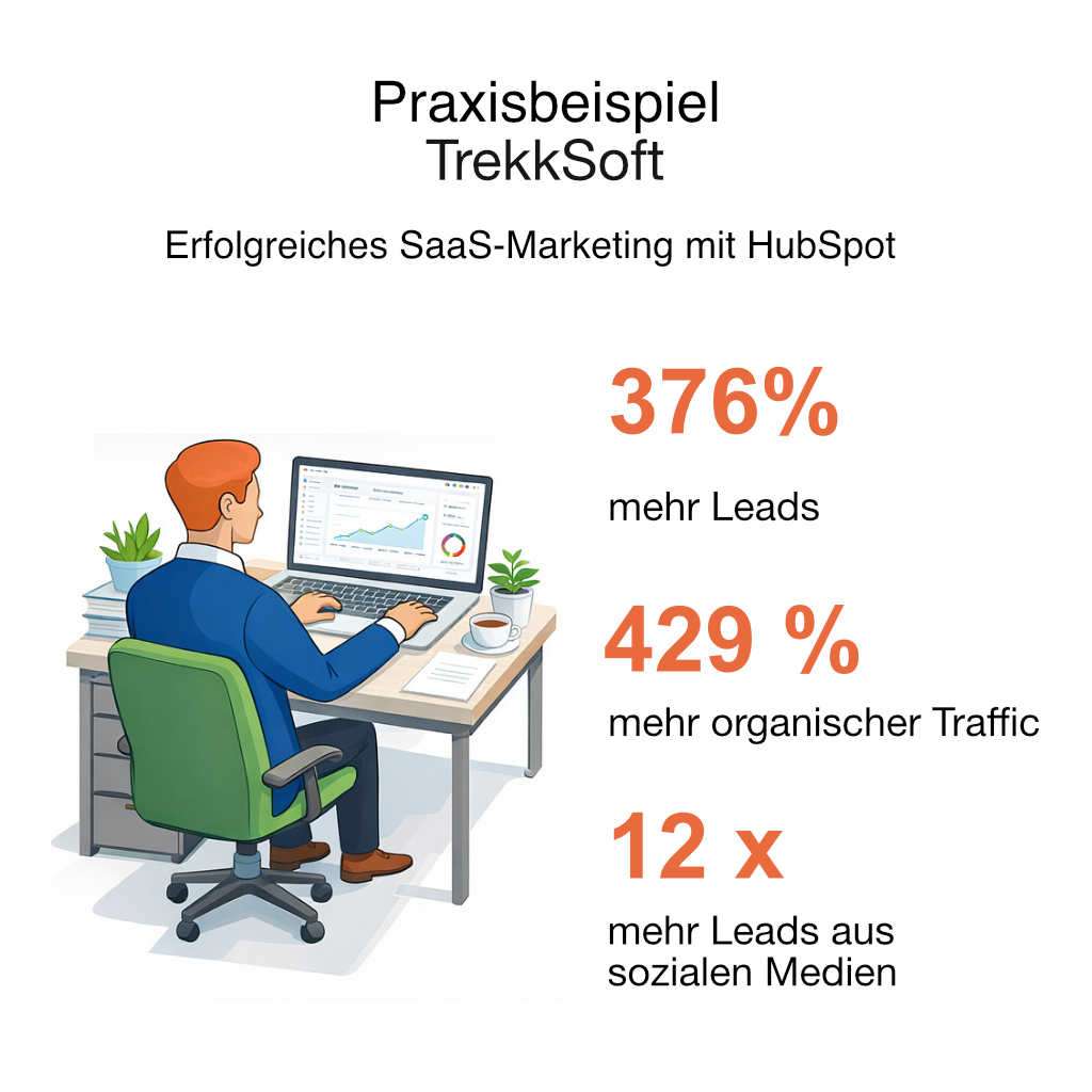 HubSpot Fallstudie TrekkSoft