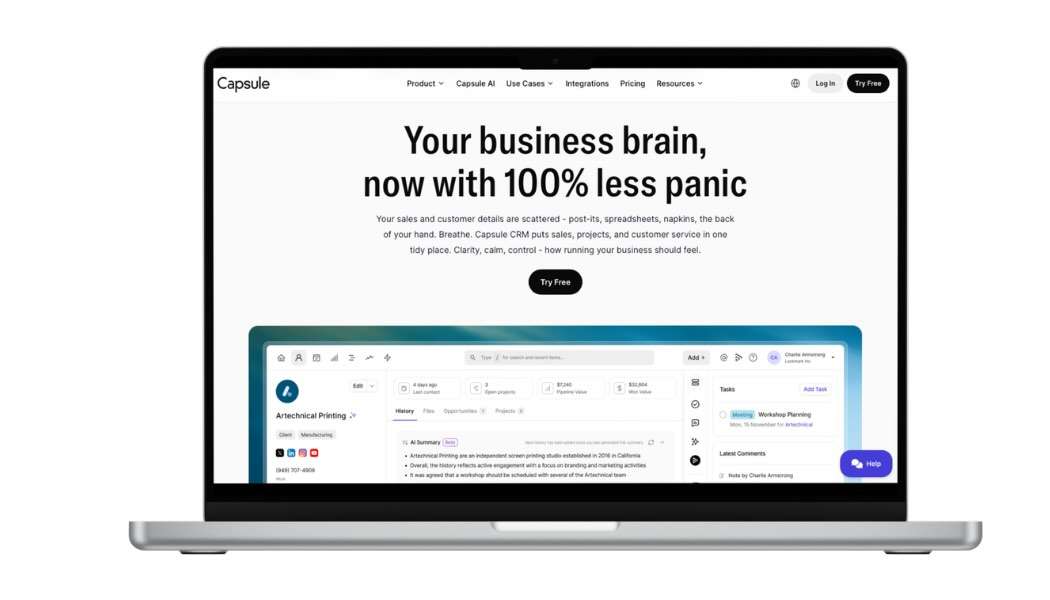 Kostenloses CRM für kleine Agenturen - HubSpot CRM vs. Capsule CRM