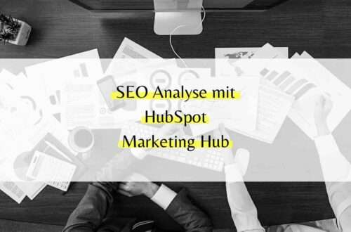 SEO Analyse mit HubSpot Marketing Hub