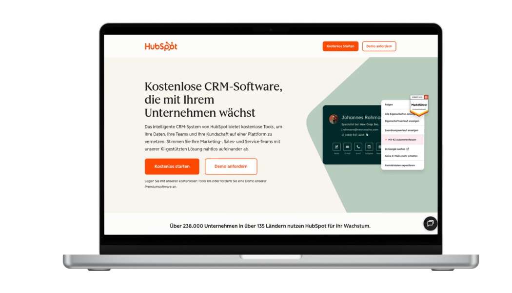 HubSpot CRM vs SugarCRM