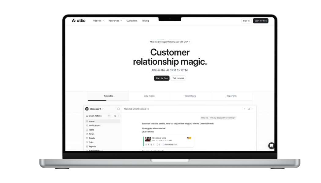 HubSpot CRM vs. Attio