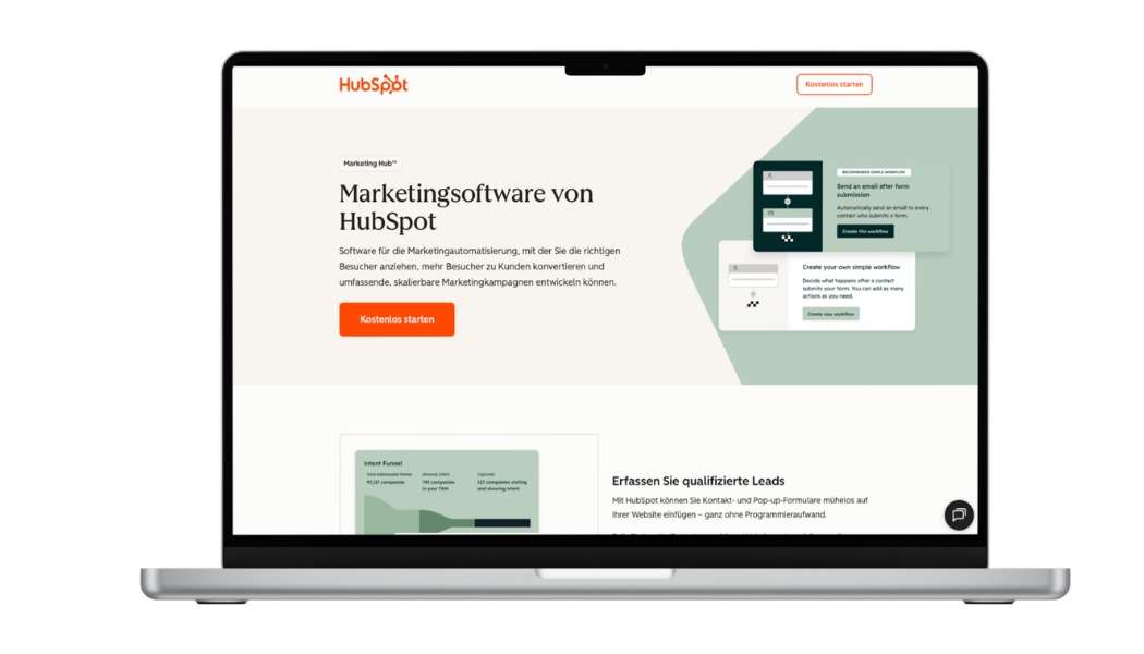 HubSpot Marketing Automation kleine Unternehmen - HubSpot Marketing Hub