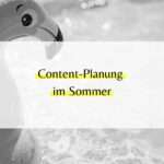 Content-Planung Sommer