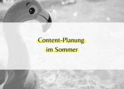 Content-Planung Sommer