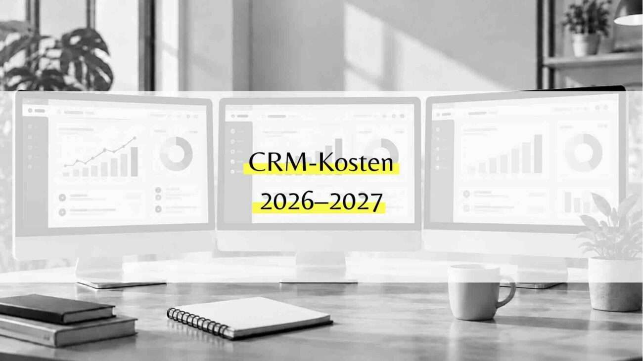 CRM-Kosten 2026 - Creatio vs. Salesforce vs. SAP – Lizenzen, Implementierung und Gesamtbetriebskosten
